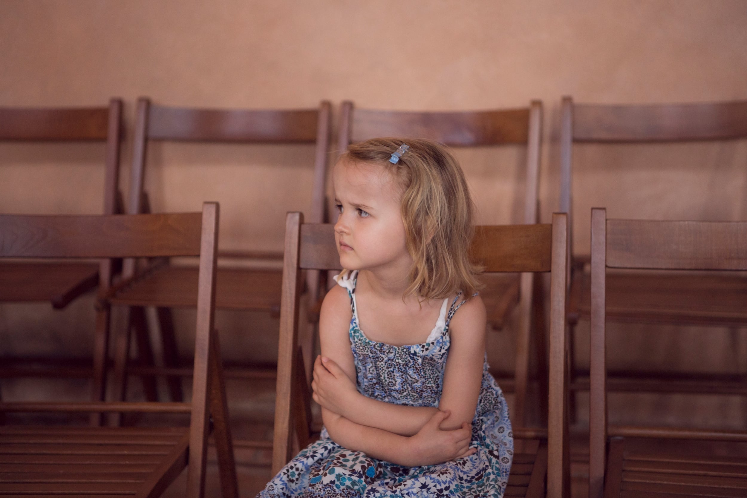 Before CourtCare, children often had to wait alone in the hall or come into the courtroom and try to be patient, quiet and still